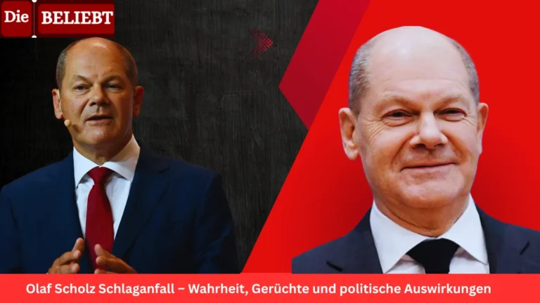 Olaf Scholz Schlaganfall
