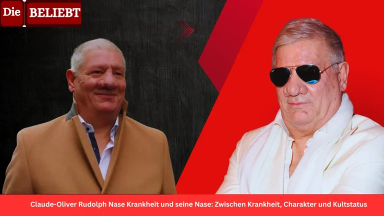 Claude-Oliver Rudolph Nase Krankheit