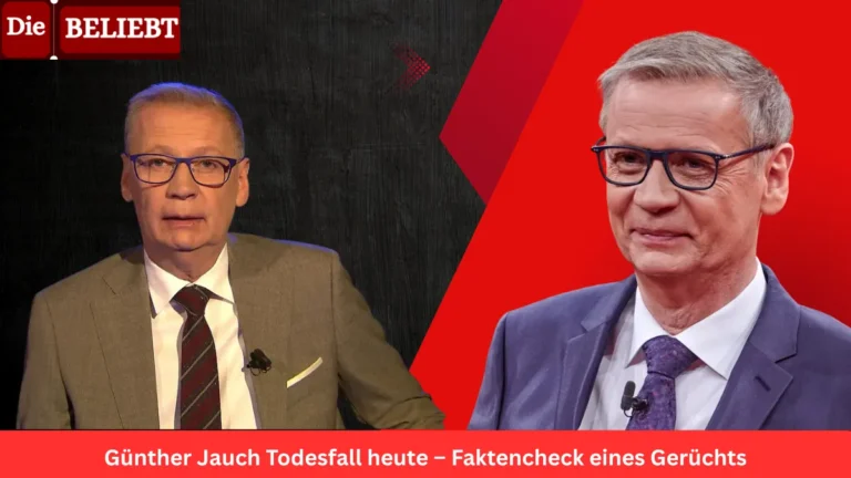 Günther Jauch Todesfall heute – Faktencheck eines Gerüchts Günther Jauch Todesfall heute