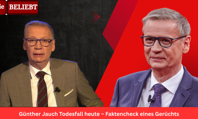 Günther Jauch Todesfall heute