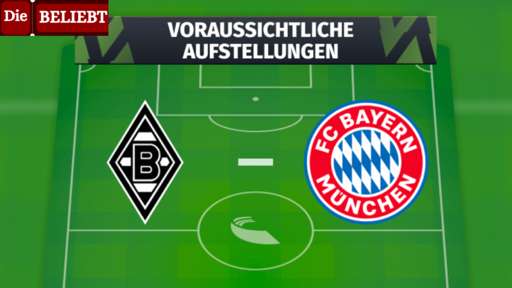 Aufstellungen: Teilnehmer: Borussia Mönchengladbach Gegen Fc Bayern München