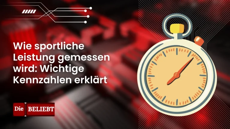 Sportliche Leistung gemessen wird
